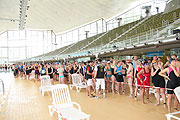 Los ging es 2010 wie immer in der Olympia Schwimmhalle (Foto: Martin Schmitz)